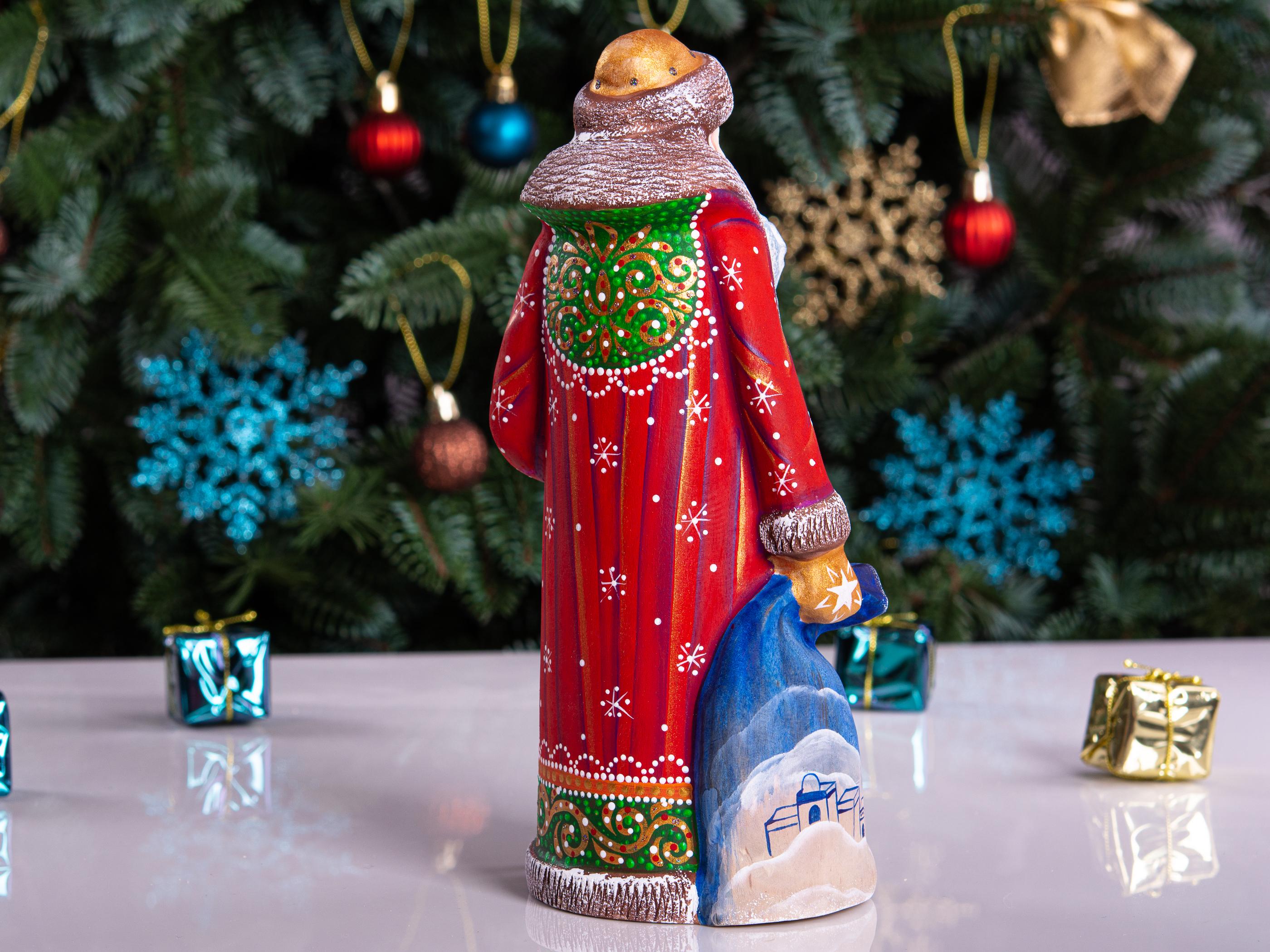 Santa Statue 9", Holy Family Nativity, Old World, Mantel Decor