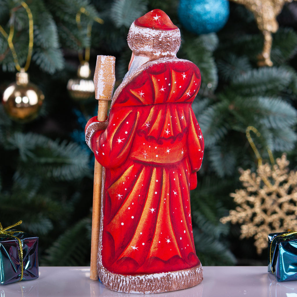 Old World Santa Figurine 7", Holy Family Nativity, Hand Painted