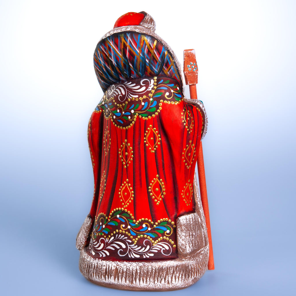 Kris Kringle Santa figurine 9.1 inch, folk mantel display